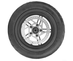 Roue arrière gonflable haute performance et freins conçus pour Xiaomi pour modèles M365 (roue arrière + disque de 110 mm)