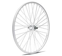 Roue arrière jante cyber 10 aluminium blocage acier Gurpil Argenté