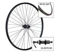 Roue arrière Krayton Mach1 ER-20 Noir