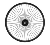 Roue arrière moyeu flip-flop alu avec écrous Selection P2R Noir