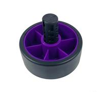 Roue arrière pour aspirateurs Redroad W15 et Redkey W15 Pro, roulette en plastique robuste avec roulement pour un mouvement lisse de moquette et de sol dur, pièce de rechange noire