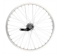 Roue arrière Velox Mach1. Moy. Velosteel Coaster Retro. Argenté