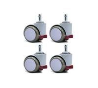 Roue autobloquante par gravité, frein automatique, accessoires d'ordinateur for chaise M11, 4 pièces/lot(SJSD710-200A)
