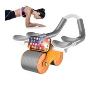 Roue automatique Roue abdominale, roue à rouleaux AB,Équipement d'entraînement ABS amovible - Rouleau d'entraînement avec ventre portable, renforcement de l'entraîneur pour hommes, femmes