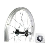 Roue avant 12 pouces pour vélo enfant ( Argent / 12" (203-21mm) )