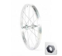 Roue avant 16 pouces pour vélo junior - Argent / 16" (305-21mm)