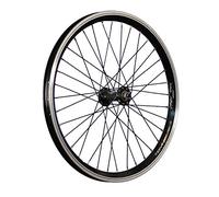 Roue Avant 20 Pouces Grünert Dynamic4, moyeu en Aluminium avec Attache Rapide, Noir