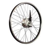 Roue Avant 24" Jante Aluminium Sturmey Archer Frein à Tambour Dynamo XL-FDD Noir