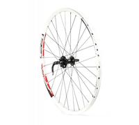 Roue avant VTT Free-Ride Disc Blanc - RODI - Moyeu roulement annulaire - Axe 100 mm
