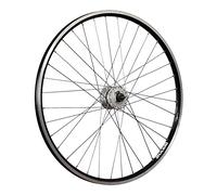 Roue Avant 28 Pouces avec Jante Double paroi ZAC2000, moyeu Dynamo Shimano DH-C3000-3N, Noire