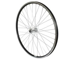 Roue avant alu double paroi moyeu P2R Noir