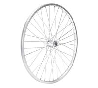 Roue avant aluminium jante cyber 10 blocage Gurpil Argenté