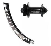 Roue avant axe fermeture rapide 6 trous XLC 26x1.90 Noir