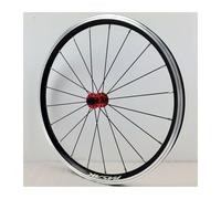 Roue Avant BMX 20 Pouces 406 451 Roues de Frein en V pour vélo Pliant 9 * 100mm à dégagement Rapide 2 roulements scellés Jantes à Double paroi en Alliage d'aluminium, 520g(Red hub,451)