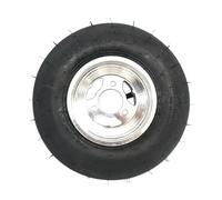 Roue avant de kart de 5 pouces, jante de pneu 10x4.50-5, roues de vélo de dérive, accessoires de voiture de plage, pièces de rechange for quad ATV(Hub and tire)
