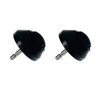 Roue avant de rechange pour Cecotec pour conga 7490 E-ternal pour x-treme, 8290 Immortal Ultra Power & pour genesis série - Roulette pivotante en plastique robuste pour un meilleur (lot de 2)