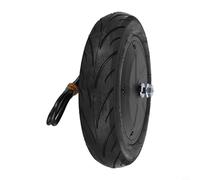 Roue avant de rechange pour moteur 36 V 300 W compatible avec trottinette électrique Ninebot F30 avec pneu en caoutchouc pur et cadre en alliage d'aluminium