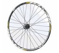 Roue Avant De Vélo De Montagne 24" 26" 27.5" 29" Paire De Roues De VTT 32 Trous, Frein À Disque À 6 Boulons, 9x100mm À Dégagement Rapide, Valve Schrader(Black Gold,29")