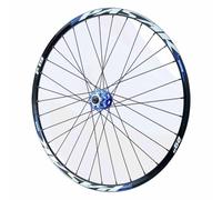 Roue Avant De Vélo De Montagne 24" 26" 27.5" 29" Paire De Roues De VTT 32 Trous, Frein À Disque À 6 Boulons, 9x100mm À Dégagement Rapide, Valve Schrader(Blauw,24")