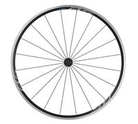 Roue avant de vélo de route Shimano RS100 - Frein sur jante - 28 pouces - Noir