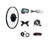 Roue Avant de vélo électrique, 48V 1500W Brushless Gearless Rear Cassette Moyeu Moteur 20-29 Pouces Multicolore
