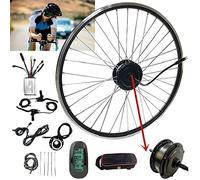Roue Avant de vélo électrique adapté pour de Route 24V 36V 48V 250W 350W 500W Ensembles de Moteurs rotatifs à entraînement arrière 20 24 26 27.5 28 29 Pouces 700C arrière, 3
