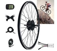Roue Avant de vélo électrique étanche 20 24 26 27.5 28 29 Pouces 700C arrière 36V 48V 250W 500W Ensembles de Moteurs rotatifs à entraînement arrière adaptés pour de Route, 4