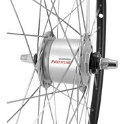 Roue avant double paroi Velox Shimano Noir