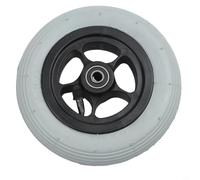 Roue avant en caoutchouc métal 6" pour chaise Ottobock