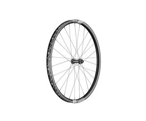 Roue avant Enduro DT Swiss EXC 1501 spline One 30 Boost Frein à disque Center Lock - Carbone - Tubeless ( Noir/Blanc / 29" (622-30mm) )
