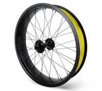 Roue Avant Fat Bikes 20/26x4.0",Jante Double Paroi,Frein À Disque,QR9*135mm | Roue À Dégagement Rapide,36H Roues De Vélo Neige/La Plage/E-Bike