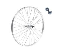 Roue avant/jante 20" x 1,75 pour vélo rétro VTT aluminium/acier - Écrous de fixation inclus