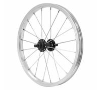 Roue avant jante alu moyeu acier Selection P2R City Patin Argenté