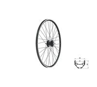 Roue avant Kellys Draft Dynamo V-Brake 28/29" Noir