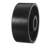 Roue Avant pour Cric Hydraulique de Voiture, Acier Noir, 8,8 CM | Compatibilité Large, Direction Souple, Renforcée, pour Garage et Atelier, Pièce de Remplacement