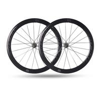 Roue Avant pour Vélo De Route 700C Roues Avant Et Arrière pour Vélo avec Frein sur Jante C/V Jantes en Alliage D'aluminium 50 Mm Avant 16 Arrière 21 8-12 Vitesses(Multicoloured hub)