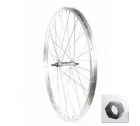 Roue avant pour vélo junior 24 pouces ( Argent / 24" (507-21mm) )