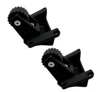 Roue avant rotative à 360° avec roulement à billes pour tondeuse à gazon robotique, compatible avec R38Li R40Li R45Li R50Li R70Li R80Li, Flymo 1200 et McCulloch ROB Series, Plastique résistant aux