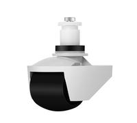 Roue avant, roue avant silencieuse, roue avant, pneu pour Dreame D9/D9 Max/D9 Max Gen 2/L10s Pro/L10s Plus/L10s Pro Ultra Heat/L10s Pro Ultra/L10s Pro Gen2/X40 Ultra/X40 master/X30 Ultra/L40 Ultra