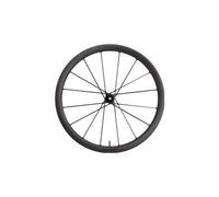 Syncros Capital Sl 700c Cl Disc Tubeless Road Front Wheel Argenté 12 x 100 mm Black Matt
