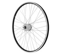 Velox Roue avant VTT Er-10 – Moyeu dynamo Shimano 6V 2,4W – Double paroi – Jante 19c – Noir