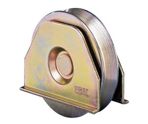 Roue avec plaque gorge V 100 mm FRATELLI COMUNELLO 330V-100