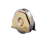 Roue avec plaque gorge V 140mm - FRATELLI COMUNELLO - 330V-140