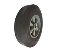 Roue bandage dur avec jante plastique diametre 250x60mm pour diable - 26326