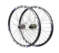 Roue Bicyclette 24 Pouces Paire De Roues VTT 100/135mm Libération Rapide Frein à Disque Jantes Vélo De Montagne Adolescents Moyeux Roulement Cassette 8-12 Vitesses