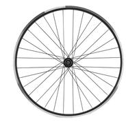 ROUE VTC 700X35 ER10 ARRIERE ALU DOUBLE PAROI MOYEU ROUE LIBRE NOIR BLOCAGE (JANTE AVEC OEILLETS) JANTE 19C 32 RAYONS NOIRS