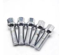 Roue Boulon Goujon Goujons De Roue De Voiture 10 Pièces Boulons De Roue Allongés Écrous De Roue Pour Siège M14 X 1.5mm Compatible Avec Pour VW(Silver 10PCS 65MM)