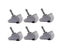 Roue, compatible avec iRobot Roomba, séries 500, 600, 700, 800, 900, 860, 865, 866, 870, 871, 880, 890, accessoires de rechange, roulette avant(6PCS white)