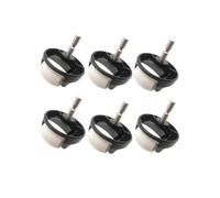 Roue, Compatible For Roomba, Séries 500 600 700 800 900 860 865 866 870 871 880 890 Accessoires De Rechange Roulette Avant Ensemble De Roulettes(Black 6pcs)