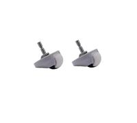 Roue, Compatible For Roomba, Séries 500 600 700 800 900 860 865 866 870 871 880 890 Accessoires De Rechange Roulette Avant Ensemble De Roulettes(Gray 2pcs)